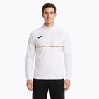 Men's Joma Record III Full Zip running sweatshirt white