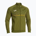 Men's Joma Record III Full Zip khaki running sweatshirt