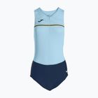 Women's triathlon swimsuit Joma Record III Bodysuit sky blue-navy