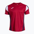 Men's T-shirt Joma Montreal red/dark navy
