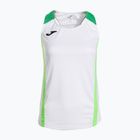 Women's tennis T-shirt Joma Montreal white/green flour