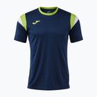 Men's tennis shirt Joma Terra dark navy/lime