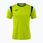 Men's tennis shirt Joma Terra lime/dark navy