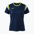 Women's tennis shirt Joma Terra dark navy/lime