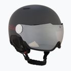 Ski helmet Bollé Might Visor titanium red matte/brown gun