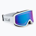 Bollé Bedrock Plus white matte/azure ski goggles