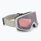 Bollé Bedrock Plus lightest grey matte/vermillon ski goggles