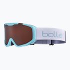 Children's ski goggles Bollé Rocket blue& white matte/ dewy bronze