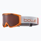 Children's ski goggles Bollé Rocket orange matte/ dewy bronze