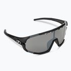 Tifosi Sledge matte black/smoke/ac red/clear cycling glasses