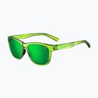 Tifosi Swank hyper lime/green mirror sunglasses