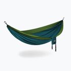 ENO Single Nest hiking hammock navy blue-green SN016