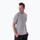 NEBBIA Minimalist Logo men's training t-shirt light grey