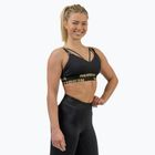 NEBBIA Iconic Intense black/gold fitness bra