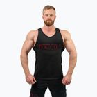 Men's training tank top NEBBIA Strenght black