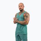 Men's training tank top NEBBIA Strenght green