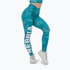 Women's training leggings NEBBIA Rough Girl green