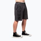 NEBBIA Washed-Off men's training shorts NO BS black