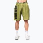 Men's training shorts NEBBIA Washed-Off NO BS green