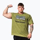 Training shirt NEBBIA Washed-Off Heritage green