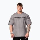 Men's training shirt NEBBIA Washed-Off Heavyweight Grind light grey