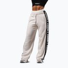 Women's trousers NEBBIA Urban cream