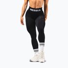 Women's training leggings NEBBIA Flow Seamless Hight Waist Push Up black