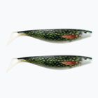 Rubber spinning bait Delphin Hypno 3D 2 pcs. 13 cm pike
