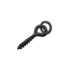 Delphin The End Pop Lure Screw with Ring 15 pcs black 101001561