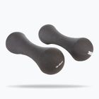 Dumbbells GymBeam Neoprene Dumbbells 2 x 3 kg dark grey