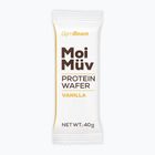 Protein waffle GymBeam MoiMüv 40 g vanilla