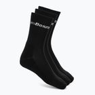 Men's socks GymBeam 32629 3/4 3 pairs black
