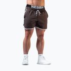 Men's training shorts NEBBIA Hero brown