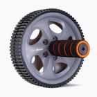 GymBeam Ab Wheel black/grey/orange abdominal muscle exercise wheel