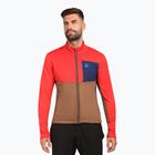 Men's ski sweatshirt Kilpi Erin brown