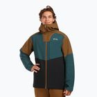 Men's ski jacket Kilpi Killyan dark green