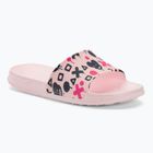 Coqui Tora pale pink/navy mouse children's flip-flops