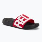 Men's Coqui Speedy black/new red relax on flip-flops