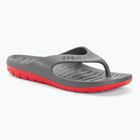 Men's Coqui Zucco dark grey/red flip flops
