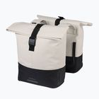 Bike pannier Basil Cove Double Pannier Bag 32 l off white/black
