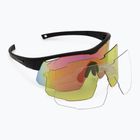 Rogelli Pulse black/yellow/clear sunglasses
