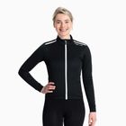 Women's cycling jacket Rogelli Pesara Winter W black/white