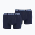 Men's PUMA Basic boxer shorts 2 pairs navy
