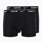 Men's boxer shorts Nike Everyday Cotton Stretch Trunk 2Pk IEV black