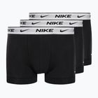 Men's boxer shorts Nike Everyday Cotton Stretch Trunk 3Pk UB1 black/white wb