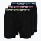 Men's boxer shorts Nike Dri-FIT Ultra-Stretch Micro Brief 3 pairs laser fuchsia/court blue/black