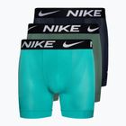 Men's Nike Dri-Fit Essential Micro Boxer Brief 3 pairs blue/navy/turquoise