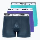 Men's boxer shorts Nike Everyday Cotton Stretch Trunk 3 pairs dustycactus/black/arm navy