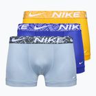 Nike Dri-Fit Essential men's boxer shorts 3 pairs hyper royal/gold/grey