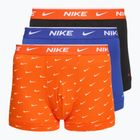 Men's Nike Everyday Cotton Stretch Trunk 3 pairs multicolour